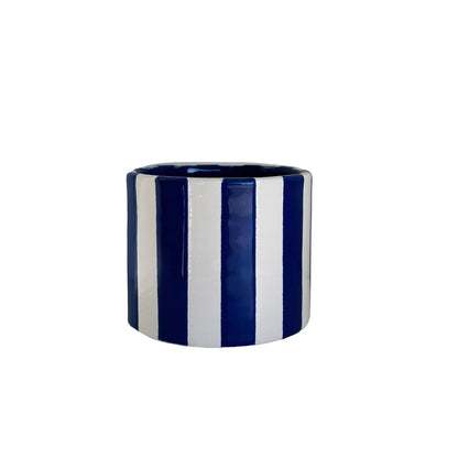 Big Top Stripes Handpoured Candle & Vase