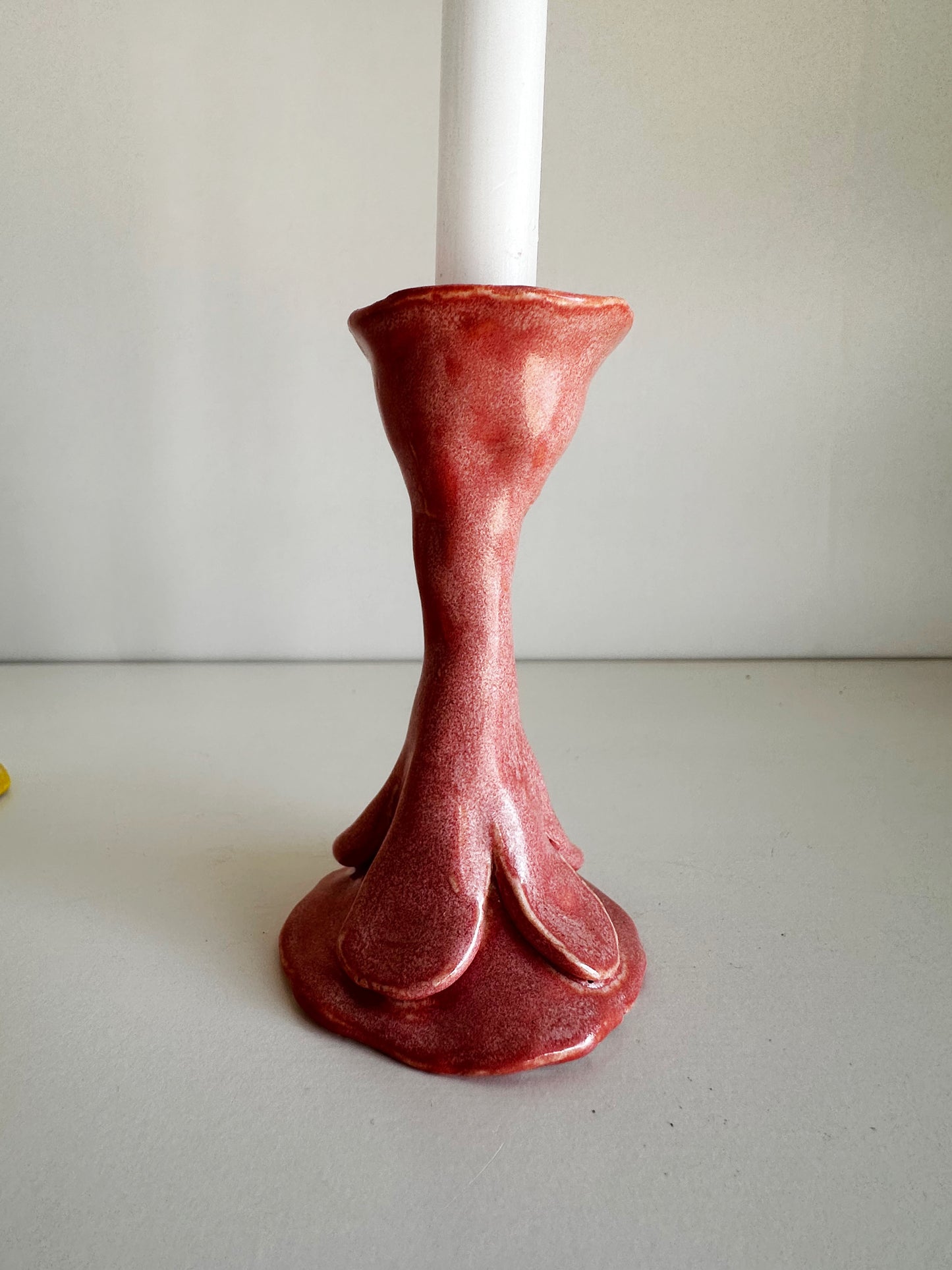 Tiny Stoneware Candlestick Holder | Jessica Walker