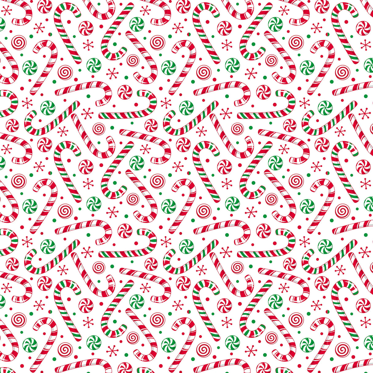 Candy Canes Underglaze Transfer