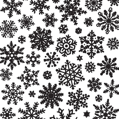 Snowflake Underglaze Transfer