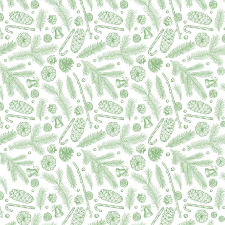 Bells & Holly Underglaze Transfer