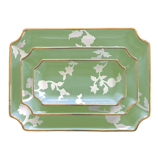 Chinoiserie Dreams Trays with Gold Accent | Wholesale