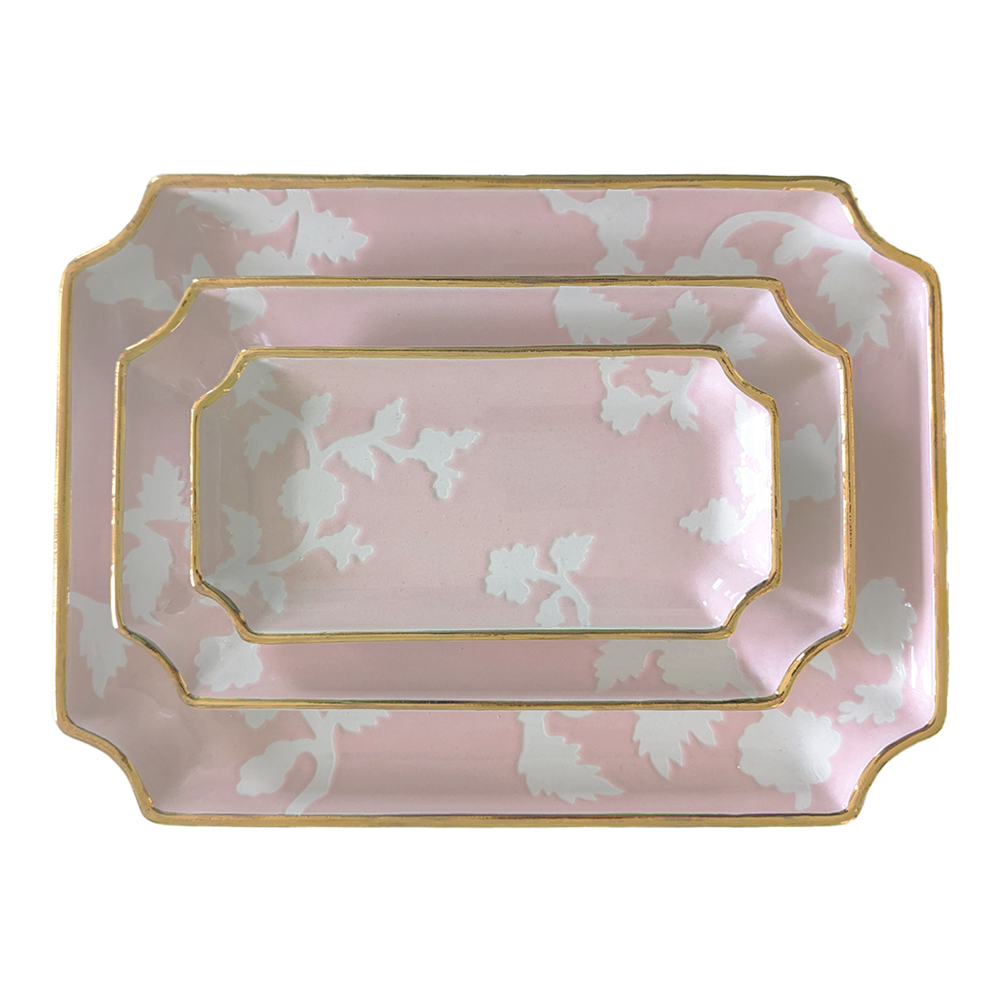 Chinoiserie Dreams Trays with Gold Accent | Wholesale