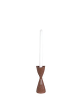 Tulip Candlestick Holders in Chocolate Bunny