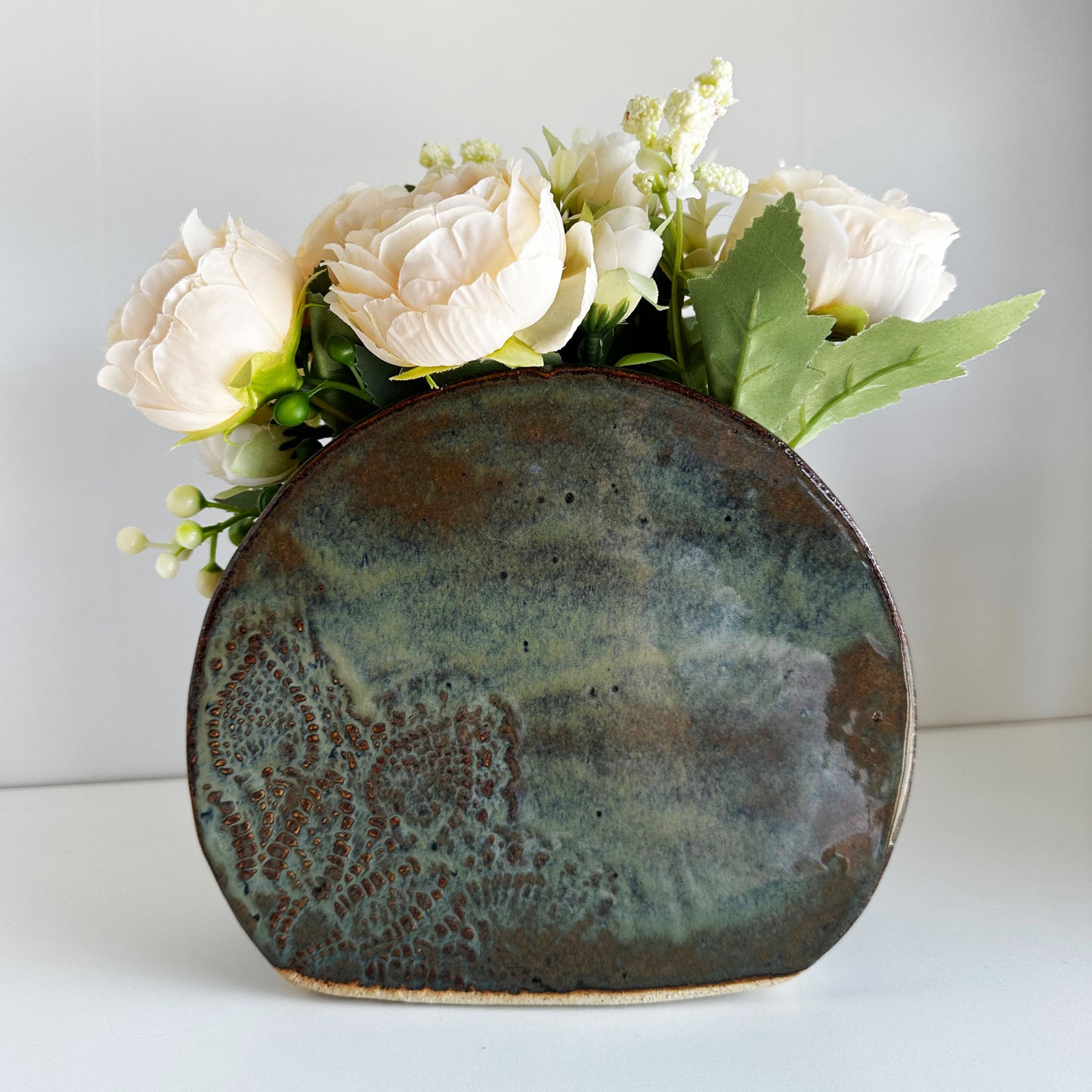 Green Circle Vase | Trisha Boatright