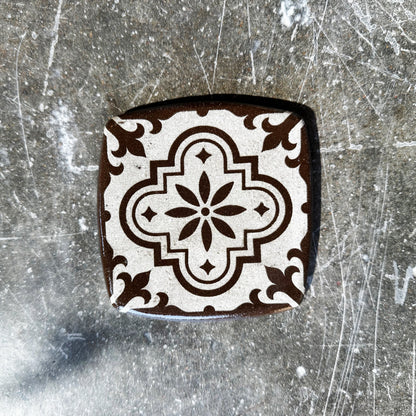 Chocolate Ceramic Coasters | Trisha Boatright