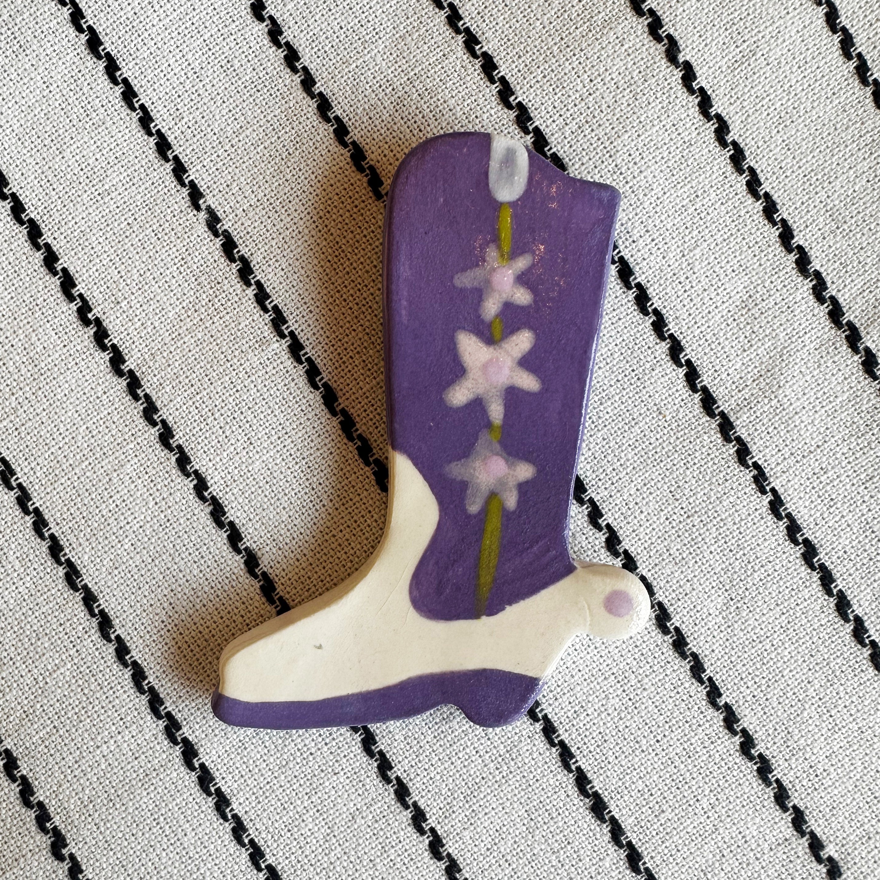 Cowboy Boot Magnets | Madeleine Schmidt – Ruby Clay Company