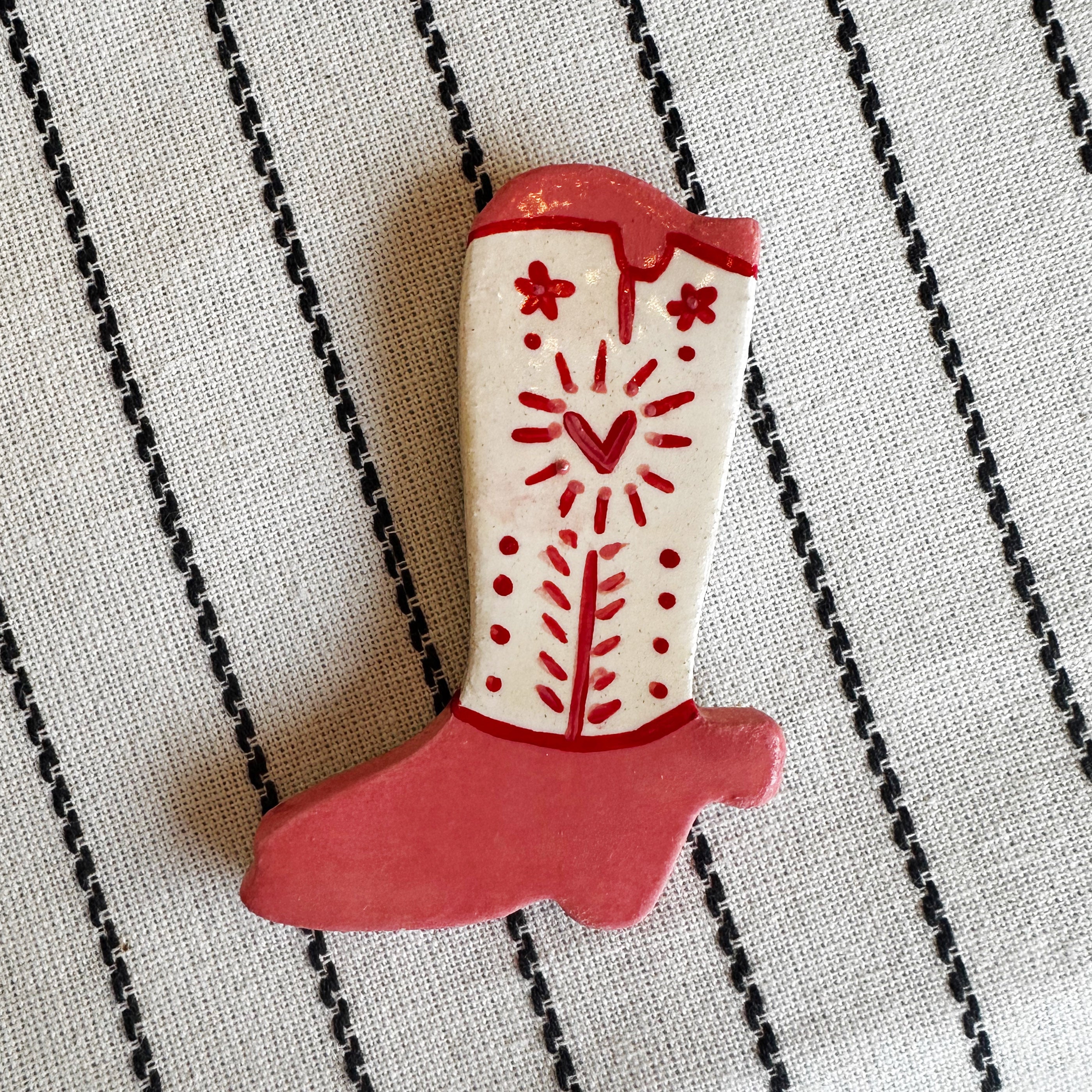Cowboy Boot Magnets | Madeleine Schmidt – Ruby Clay Company