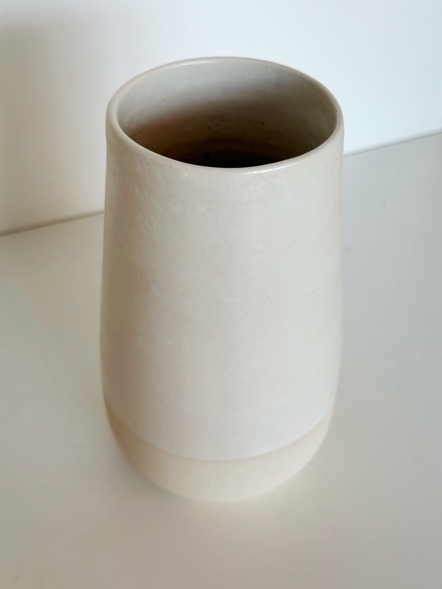 Off White Vases | KH Pottery