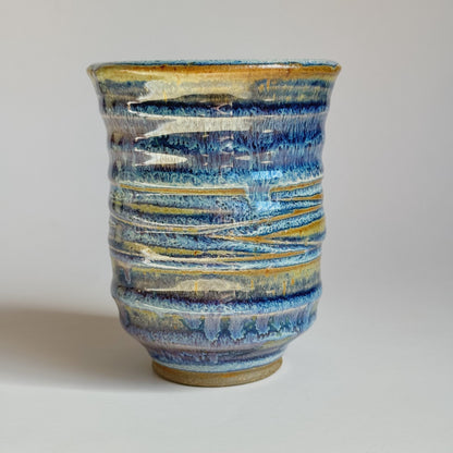 Purple & Blue Cup | Panther Pots by Ayden Krzmarzick