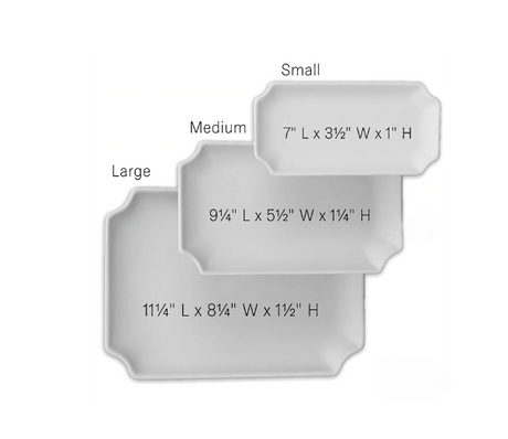 Zeta Tau Alpha Gold Monogram Decorative Tray