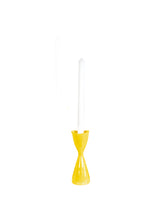 Tulip Candlestick Holders in Dandy Yellow