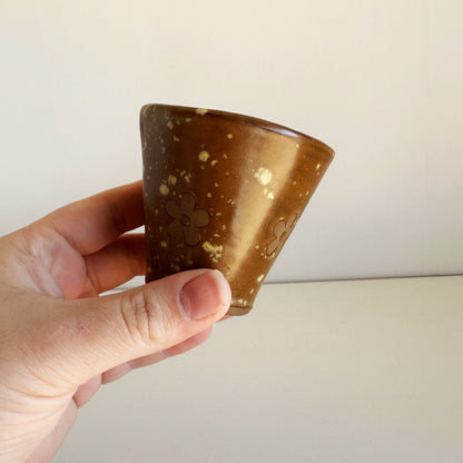 Earthy Daisy Mini Tumblers | Jessica Walker