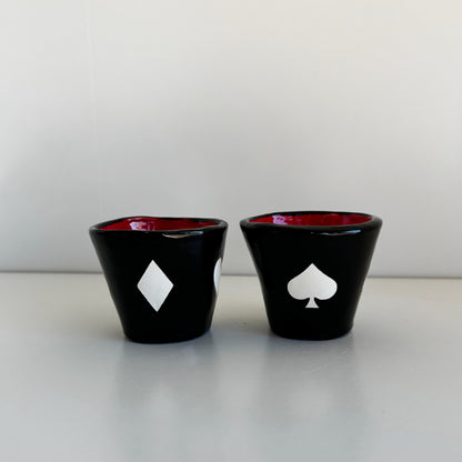 Deck of Cards Mini Tumblers | Jessica Walker