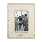 Delta Phi Epsilon Scallop Monogrammed Picture Frame