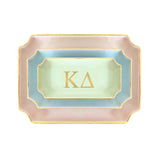 Kappa Delta Gold Monogram Decorative Tray