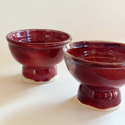 Small Lifted Bowls | Panther Pots by Joseph Clayton