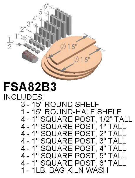 Paragon Furniture Shelf Kit for CT81722