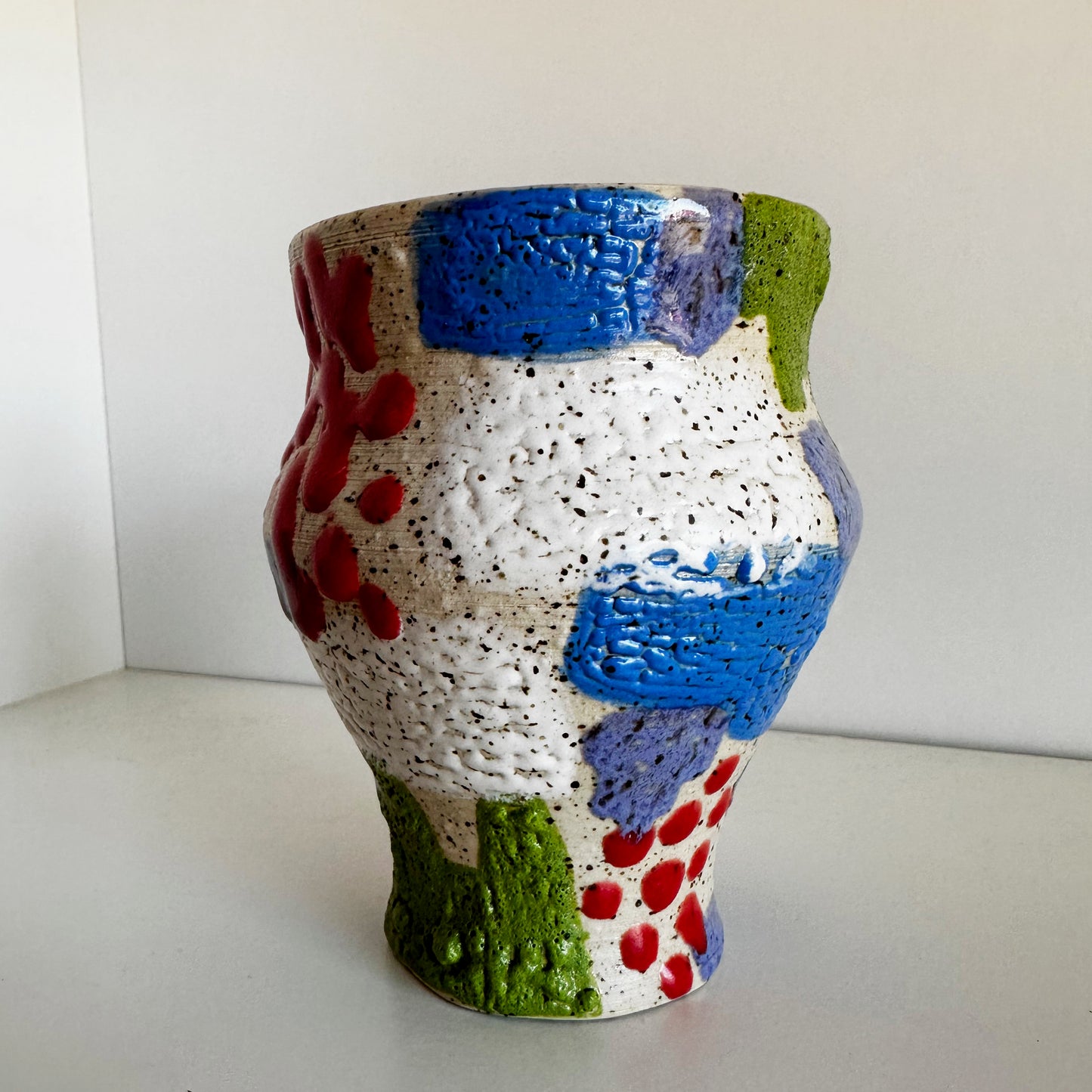 Funky Texture Cup Vase | Madeleine Schmidt