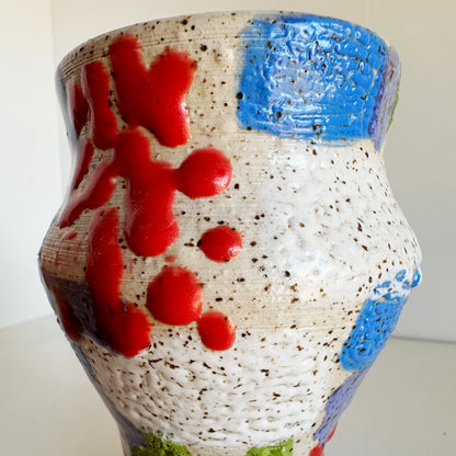 Funky Texture Cup Vase | Madeleine Schmidt