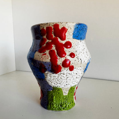 Funky Texture Cup Vase | Madeleine Schmidt