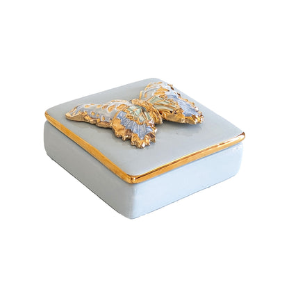 Gilded Butterfly Keepsake Box