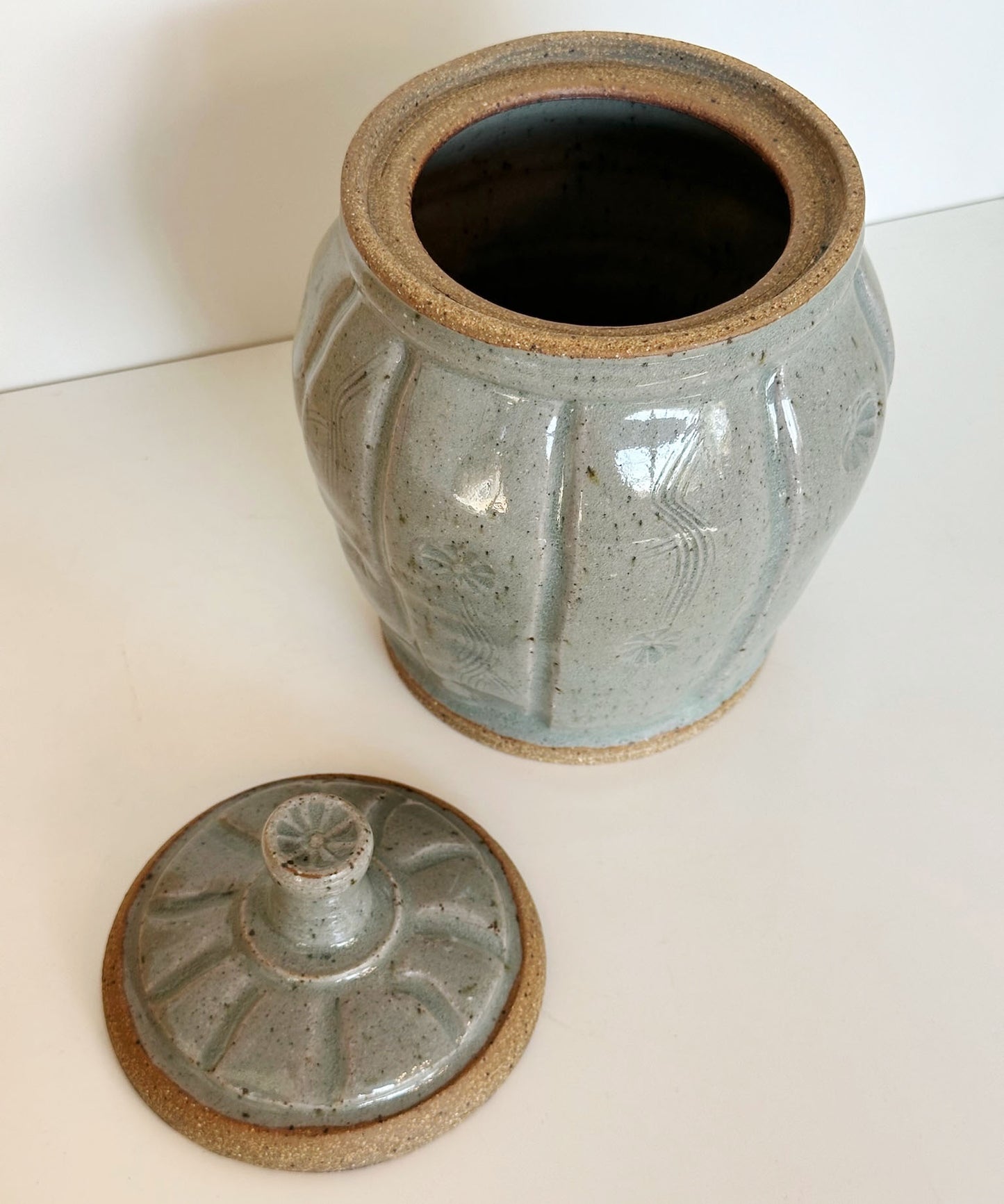 Gray Lidded Jars | Panther Pots by Ayden Krzmarzick