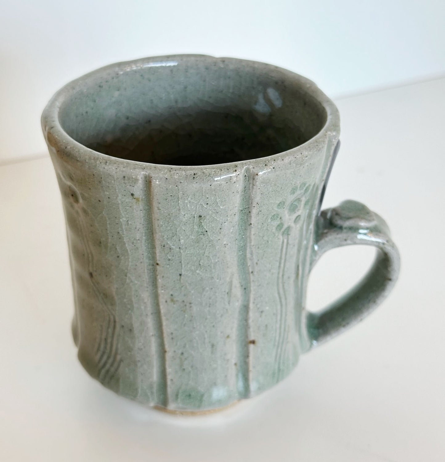 Gray Mug | Panther Pots by Ayden Krzmarzick