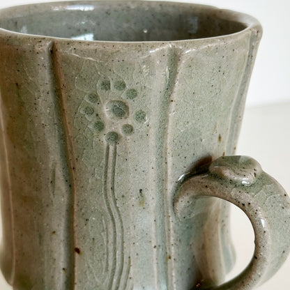 Gray Mug | Panther Pots by Ayden Krzmarzick