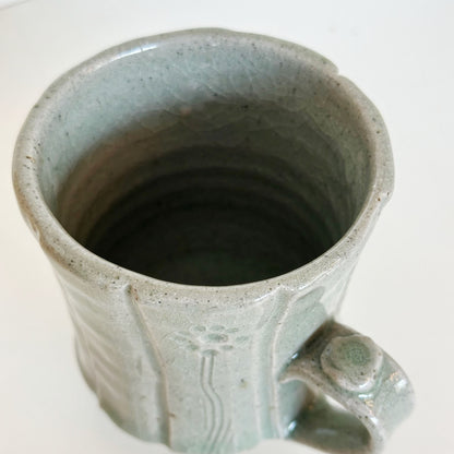 Gray Mug | Panther Pots by Ayden Krzmarzick