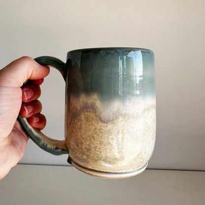 Blue and Green Mugs | Made From Muck