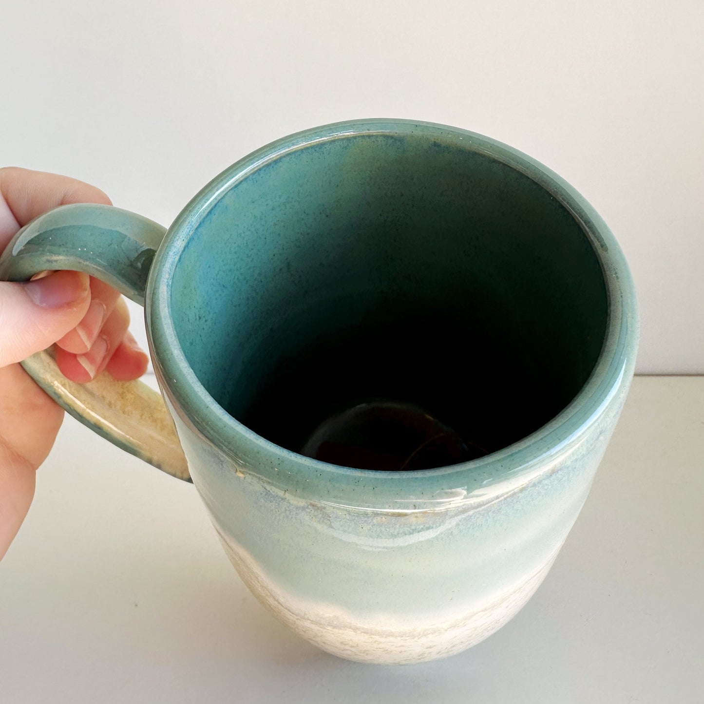 Blue and Green Mugs | Made From Muck