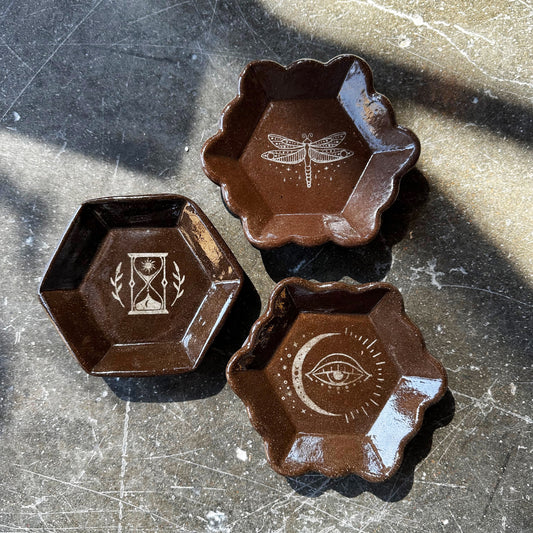 Hexagon Chocolate Dishes | Trisha Boatright