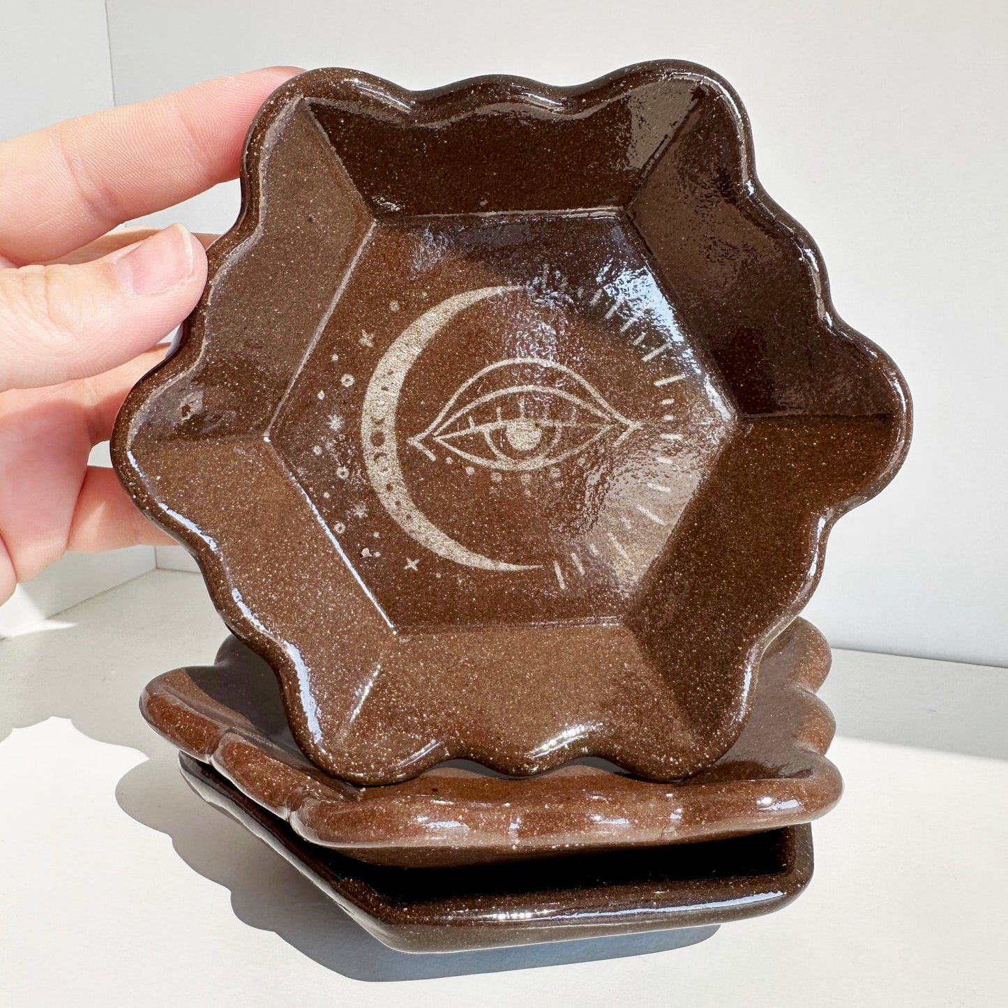 Hexagon Chocolate Dishes | Trisha Boatright