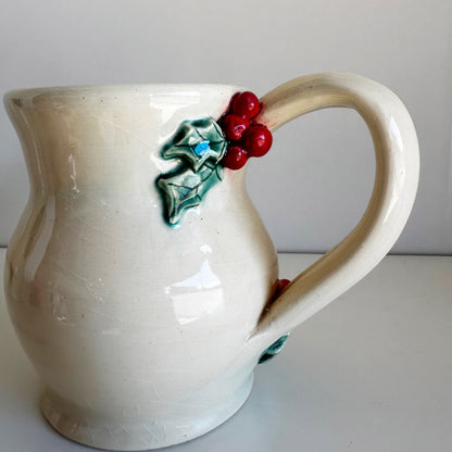 Festive Holly Mugs | Once & Future Things