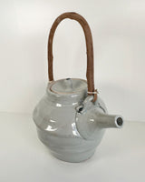 Pale Blue Gray Stoneware Teapot | Lowell Baker