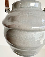 Pale Blue Gray Stoneware Teapot | Lowell Baker