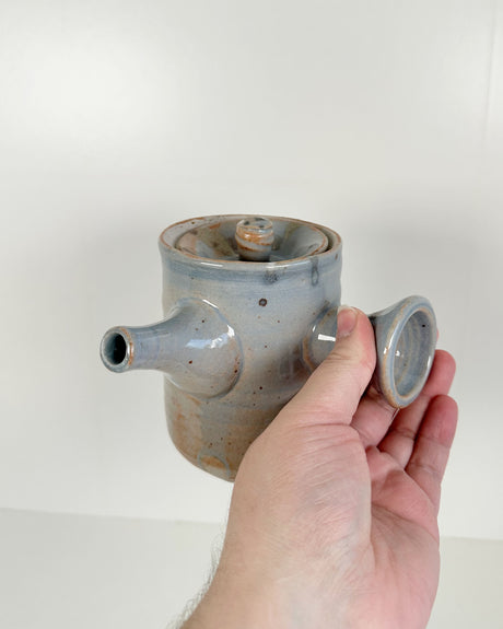 Cylindrical Japanese-style Kyusu Teapot | Lowell Baker
