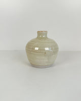 Pale Cream Yellow Bud Vase | Lowell Baker