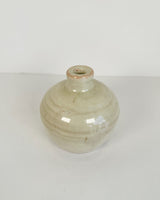 Pale Cream Yellow Bud Vase | Lowell Baker