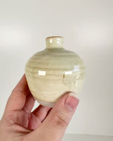 Pale Cream Yellow Bud Vase | Lowell Baker