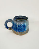 Blue and Tan Stoneware Mug | Katie Brown