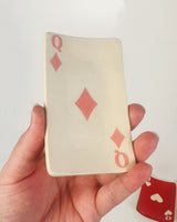Playing Card Ceramic Ring Dishes | Terra Clay Co.