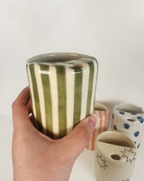 Vibrant Patterned Ceramic Travel Mugs | Terra Clay Co.
