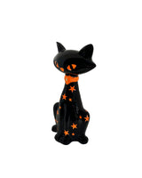 Mid Mod Ceramic Halloween Cat