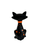 Mid Mod Ceramic Halloween Cat