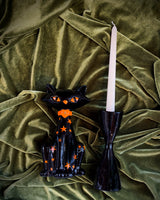 Mid Mod Ceramic Halloween Cat