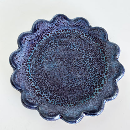 Speckled Scalloped Dish | Madeleine Schmidt