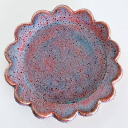 Speckled Scalloped Dish | Madeleine Schmidt