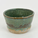 Small Trinket Bowl Featuring Metallic Green Glaze | Bunnyfoot Pottery
